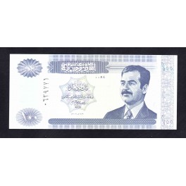 Iraq Pick. 86 25 Dinars 2001 UNC