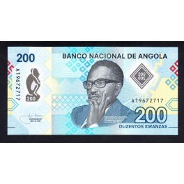Angola Pick. 160 200 Kwanzas 2020 UNC
