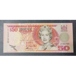Fiji Pick. 100 50 Dollars 1996 UNC