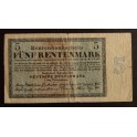 Germany Pick. 163 5 Rentenmark 1923 FINE