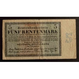 Allemagne Pick. 161 1 Rentenmark 1923 TB