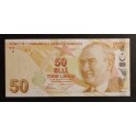 Turquia Pick. 225 50 Lira 2009 SC