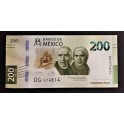 Mexique Pick. Nouveau 200 Pesos 2022 NEUF