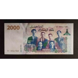 Argelia Pick. 148 2000 Dinars 2022 SC