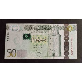 Libia Pick. 85 1 Dinar 2019 SC