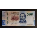 Mexique Pick. Nouveau 500 Pesos 2018 NEUF