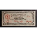 Philippines Pick. S 486 2 Pesos 1944 TB
