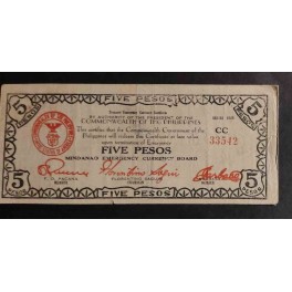 Filipinas Pick. S 486 2 Pesos 1944 MBC