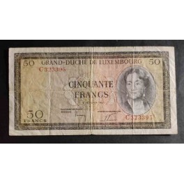 Luxemburgo Pick. 51 50 Francs 1961 SC