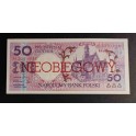 Polonia Pick. 169 50 Zlotych 1990 SC