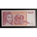 Yugoslavia Pick. 103 10 Dinara 1990 UNC