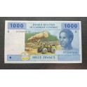 Cameroun Pick. 207U 1000 Francs 2002-17 UNC
