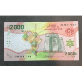Estados Africa Central Pick. 701 1000 Francs 2022 SC