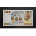 Chad Pick. 607C 1000 Francs 2002 SC