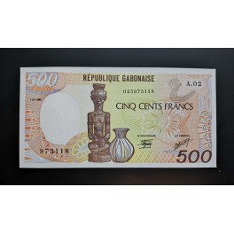 Gabon Pick. 7 10000 Francs 1983-91 SC-