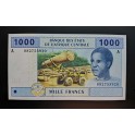 Gabon Pick. 407A 1000 Francs 2002-17 UNC