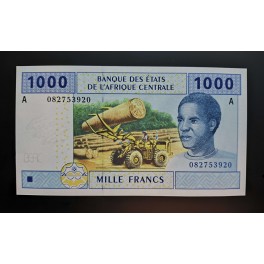 Gabon Pick. 406A 500 Francs 2002-20 SC