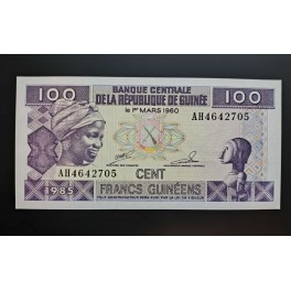 Guinea Pick. 29 50 Francs 1985 SC