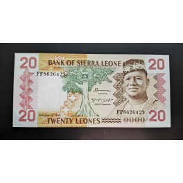 Sierra Leona Pick. 14 20 Leones 1984 SC