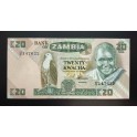 Zambie Pick. 27 20 Kwacha 1980-88 NEUF