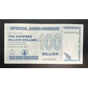Zimbabwe Pick. 64 100 B. Dollars 2008 UNC