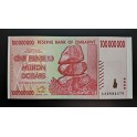 Zimbabwe Pick. 80 100 M. Dollars 2008 NEUF