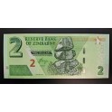 Zimbabwe Pick. 101 2 Dollars 2019 NEUF