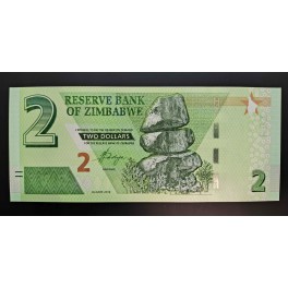 Zimbabwe Pick. 100 5 Dollars 2016 NEUF