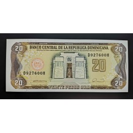 Dominican Republic Pick. 131 5 Pesos de Oro 1990 UNC