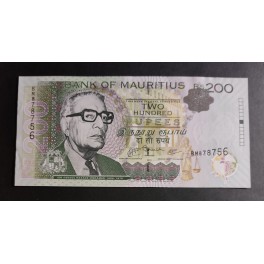 Mauritius Pick. 64 25 Rupees 2013 UNC