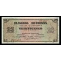 Edifil. D 31a 25 pesetas 20-05-1938 SC-