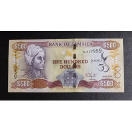 Jamaica Pick. 92 1000 Dollars 2012 SC