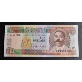 Barbados Pick. 47 5 Dollars 1996 SC