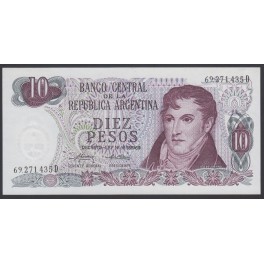 Argentina Pick. 288 5 Pesos 1971-73 UNC