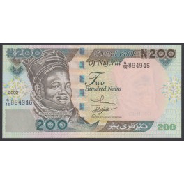 Nigeria Pick. 29 200 Naira 2000-07 SC