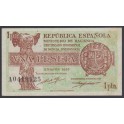 Espagne Pick. 94 1 Peseta 1937 SUP