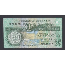 Guernsey Pick. 52 1 Pound 1991-16 NEUF