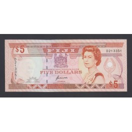 Fiji Pick. 94 10 Dollars 1992 SC