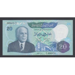 Tunez Pick. 81 20 Dinars 1983 SC