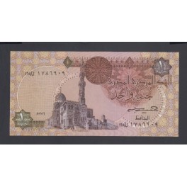 Egypt Pick. 50 1 Pound 1978-07 UNC