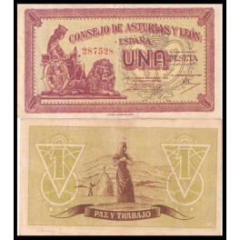 Edifil. C 48 1 peseta 1937 EBC