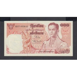 Thailand Pick. 85 100 Baht 1969-78 VF