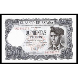 Edifil. D 74a 500 pesetas 23-07-1971 SC