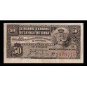 Cuba Pick. 46a 50 Centavos 15-05-1896 MBC