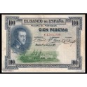 Edifil. B107a 100 pesetas 01-07-1925 MBC