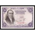 Espagne Pick.130 25 Pesetas 19-02-1946 NEUF-