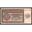 Spain Pick.100 50 Pesetas 21-11-1936 AU
