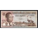 Congo Democratico Pick. 6 100 Francs 1961-64 MBC