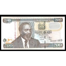 Kenya Pick. 43 200 Shillings 2004-06 SC