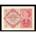 Austria Pick. 74 2 Kronen 1922 SC-